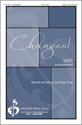 Changes SATB choral sheet music cover